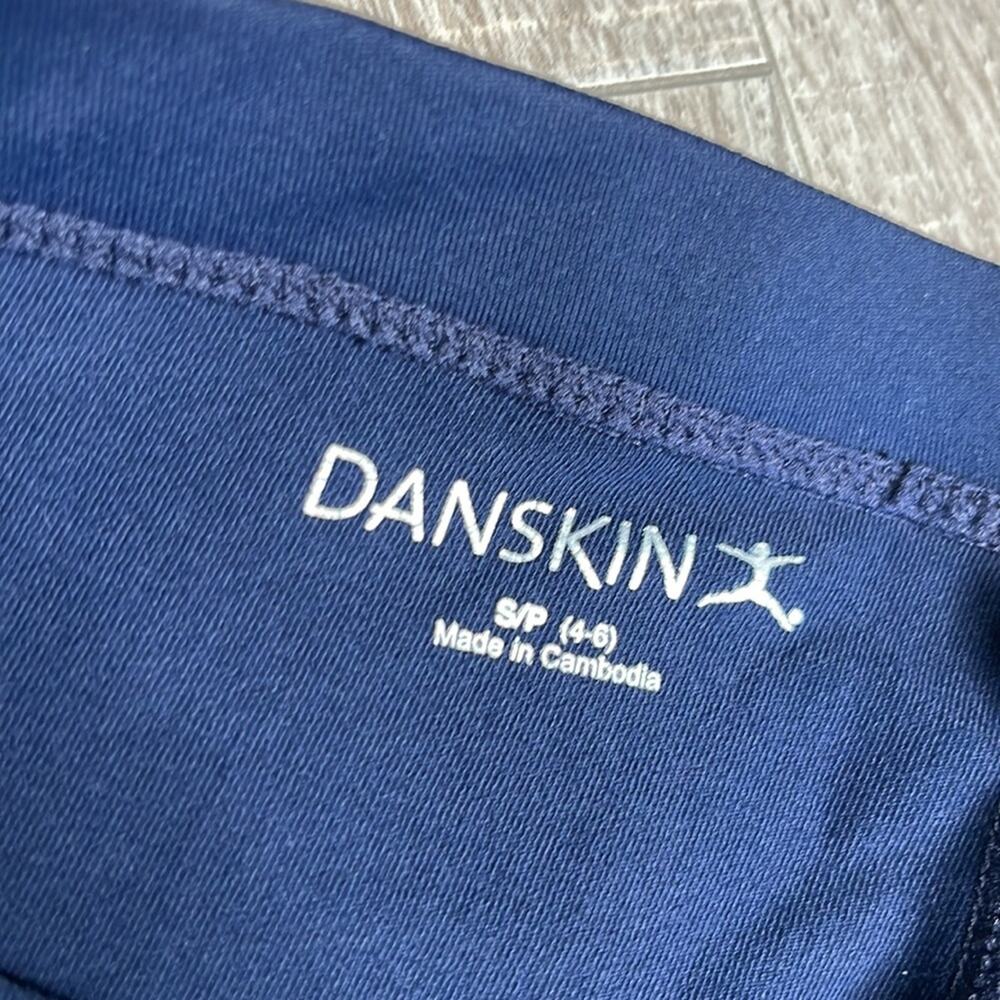 DASKIN Blue High Waist Athletic Leggings Women’s Size Small - Picture 2 of 5